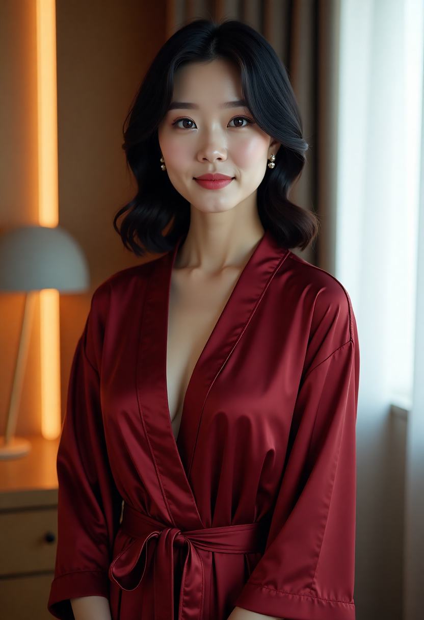 何小满为第一批棉布拍摄照片